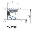 Oil-Seal NOK VC,VB Type